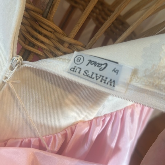 VINTAGE 90s 💕 authentic retro chic pink formal boutique Party dress. - Picture 7 of 10